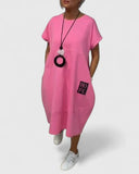 Thalyssiah | Chic Midi Dress for Any Occasion
