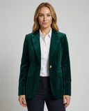 Chic Women's Velvet Blazer | Sophisticated Style