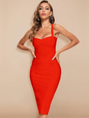 Chic Midi Bandage Dress for Every Occasion