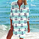Chic Women's Beach Dress for Sunny Days