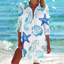 Chic Women's Beach Dress for Sunny Days