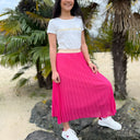 Chic Pleated Maxi Skirt for Any Occasion