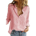 Chic Women's Blouse in Stylish Fabrics