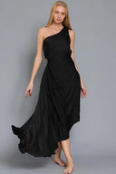 Chic One-Shoulder Maxi Dress for Stylish Elegance