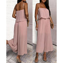Chic Pleated Jumpsuit for Stylish Women