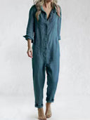 Chic Long-Sleeved Jumpsuit for All Occasions