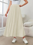 Chic Pleated Maxi Skirt for Everyday Wear
