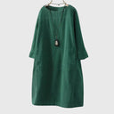 Chic Corduroy Midi Dress for Every Occasion