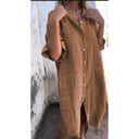 Chic Long Shirt Dress for Effortless Style