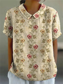 Floral Print Blouse for Stylish Fashion