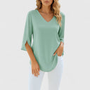 Violetta™ | Chic V-Neck Top for Any Occasion