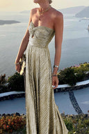 Chic Off-Shoulder Maxi Dress for Women