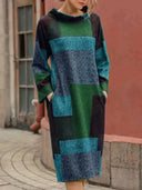 Vintage-Inspired Mid-Length Dress for Effortless Style