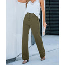 High-Waisted Stretch Trousers for Modern Style