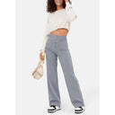 High-Waisted Stretch Trousers for Modern Style