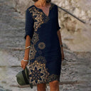 Floral Print Charm Dress