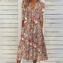 Floral Midi Dress - Hannah Style