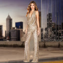 Sequined Modig Jumpsuit for Bold Style