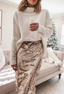 Sequin Skirt for Stylish Occasions