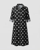 Chic Long Sleeve Dress in Luxe Fabric