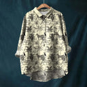 Charming Retro Floral Top