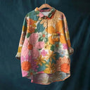 Charming Retro Floral Top