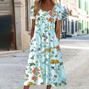 Bohemian Floral Summer Dress for Effortless Style