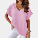 Carina Women's Graphic Tee - Trendy Cotton Style