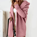 Chic Hooded Knit Cardigan for Everyday Wear