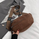 Stylish Women's Corduroy Bag