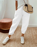 Chic Sweat-Wicking Relaxed Pants