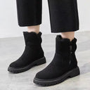 Kathryn - Chic Faux Fur Ankle Boots for Stylish Occasions