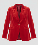 Chic Women's Velvet Blazer | Sophisticated Style