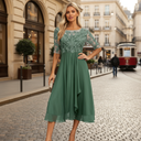 Chic Chiffon Midi Dress for Any Occasion