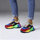 Women's Orthopedic Rainbow Shoes – Arch Support & Wide Toe Box