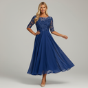 Chiffon Midi Dress for Women | Flowing Elegance