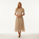 Chiffon Midi Dress for Women | Flowing Elegance
