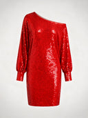 Stunning Sequin Contrast Dress for Women