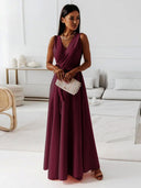 Chic V-Neck Dress for Women