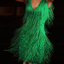 Chic V-Neck Women's Wrap Dress