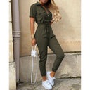 Chic Colbelte Jumpsuit for All Occasions
