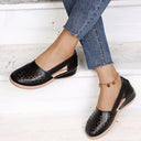 Retro Flat Sandals for Effortless Style