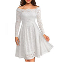 Chic Slit Neckline Dress with Sleeves