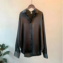 Silk Blouse for Women - Chic Elegance