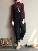 Chic Women's Corduroy Overalls for Everyday Wear