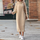 Chic Long-Sleeve Knit Dress for Every Occasion