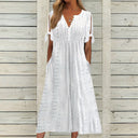 Chic Eyelet Dress for Summer Style