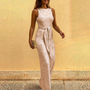 Glittery Overall for Standout Style
