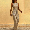 Glittery Overall for Standout Style
