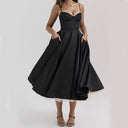Chic Sleeveless Evening Dress for Women
